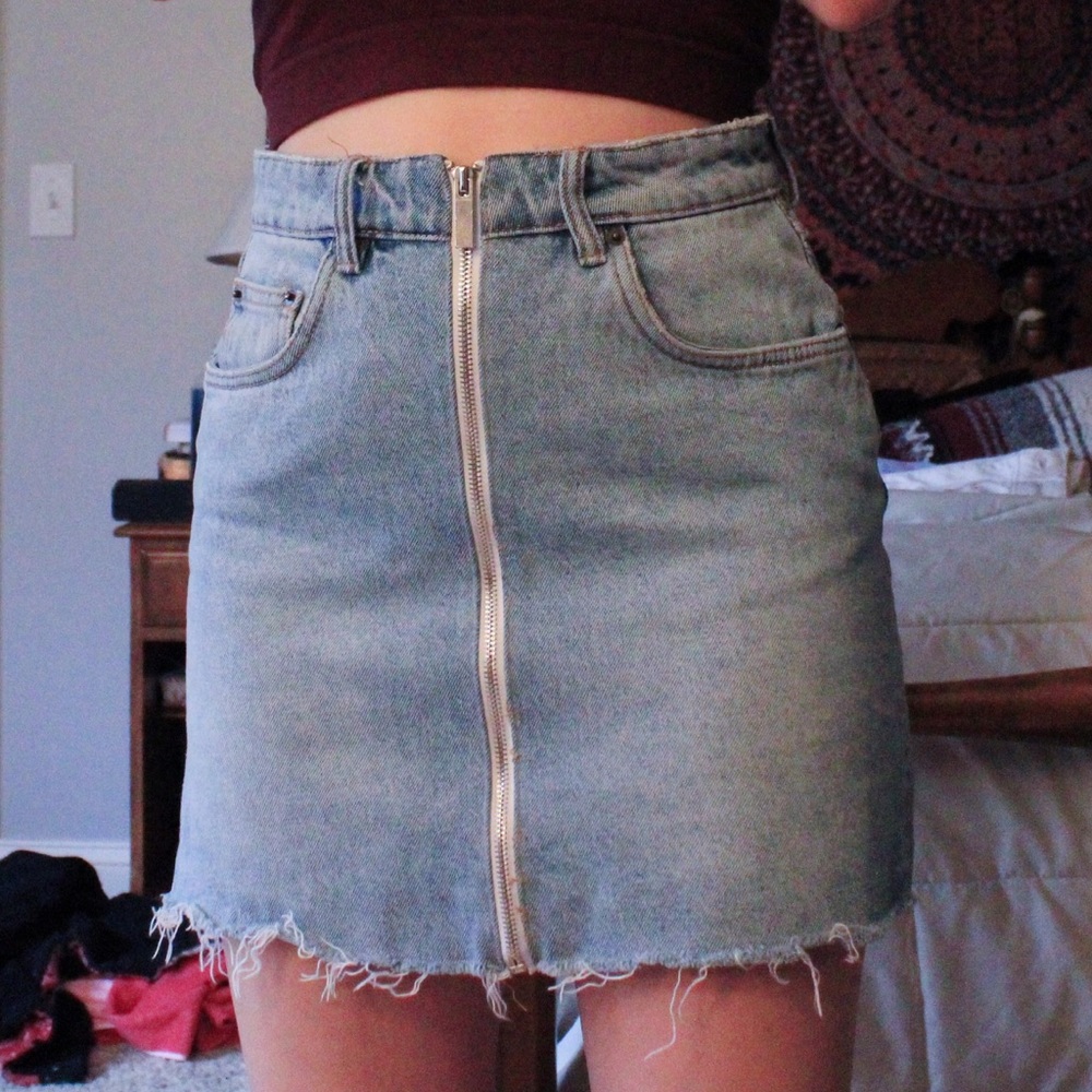 Zara Denim skirt